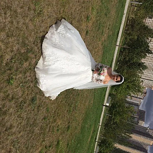 Сдам в прокат шикарное свадебное платье шлейф 3 метра торг Нур-Султан (Астана)