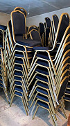 В аренду стулья мягкие, синие с золотой окантовкой Нур-Султан (Астана)